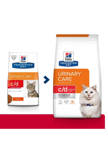 Hill’s PRESCRIPTION DIET c/d Stress Сухий корм для котів для догляду за сечовидільною системою при дії стресових факторів 0,4 кг Hill's (345743260)