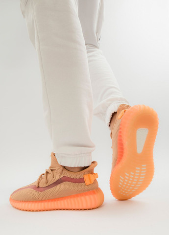 Кроссовки женские Fashion бежевые демисезоны (292445370)