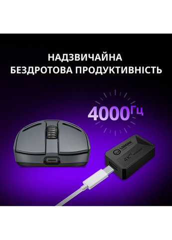 Миша Elite MSE90W Wireless Gaming Dark Grey (LRG-MSE90W-DG) LORGAR (333800367)
