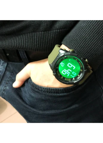 Часы наручные спортивные 1845AG ARMY GREEN, Фирменные PL-653 спортивные часы Skmei (337342678)
