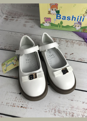 Туфлі дитячі для дівчинки Білий (760) Bashili (347236025)