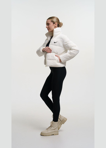 Біла стильна базова куртка з лого✨ Luna