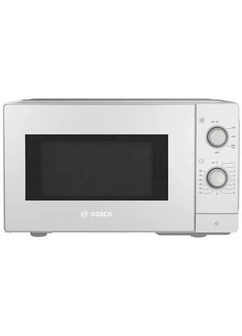 Микроволновая печь, 20 л, механическое управление, 800 Вт, белый цвет Bosch