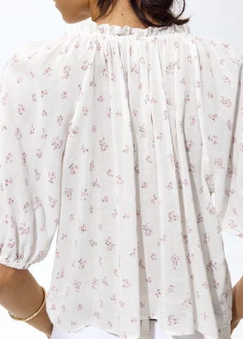 Белая блузка H&M