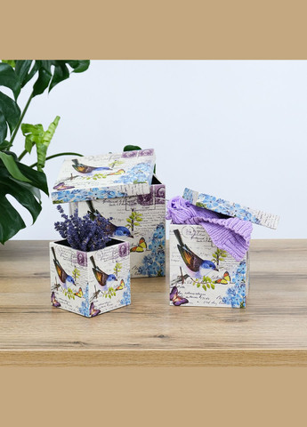 Скринька-коробка набір з 3-х - Птах (SH31383-079) Гранд Презент (322190870)