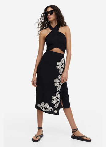 Кроп топ из вискозы H&M (338948695)