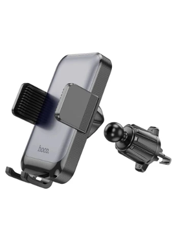 Держатель для мобильного H26 Rock pushtype car holder(air outlet Black gray Hoco (301090243)