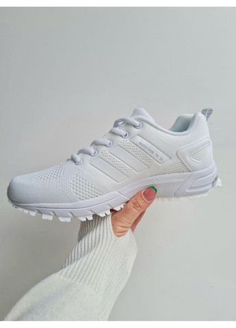 КРОСІВКИ ЖІНОЧІ ADIDAS MARATHON TR WHITE АДІДАС No Brand білі демісезони (368856044)