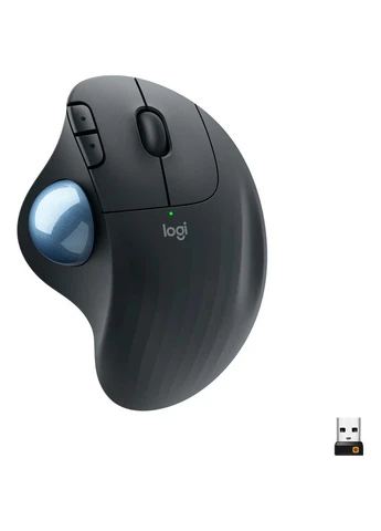 Мышь беспроводная Ergo M575 Mouse Graphite (910-006221) Logitech (336959385)