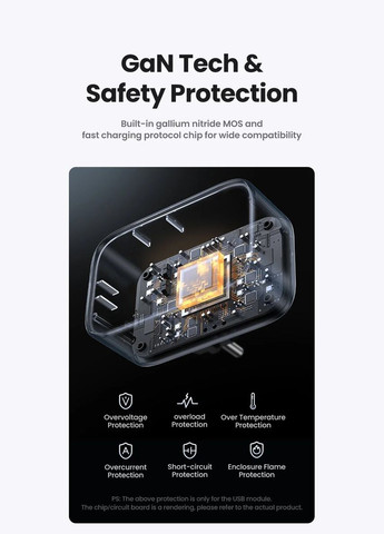Мережевий зарядний пристрій 30W Outlet Extender EU (2A1C) (UGR-90613) Ugreen CD314 (340278077)