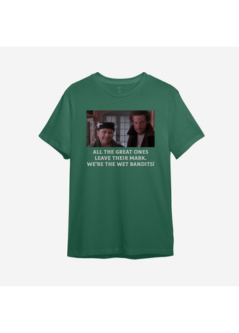 Футболка з принтом "All the great ones leave their mark. We’re the wet bandits". Один вдома (1053263728-1) ТiШОТКА (363968006)