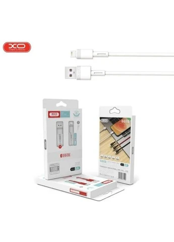 Кабель NB-Q166 fast charging USB cable для Lightning 5A/1m Белый XO (388767096)
