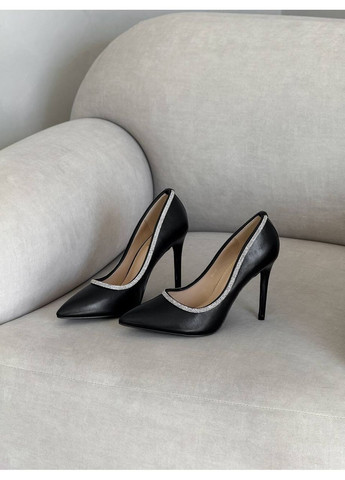 No Brand Эффектные женские туфли черный з искусственная кожа, — демисезон (362152455)