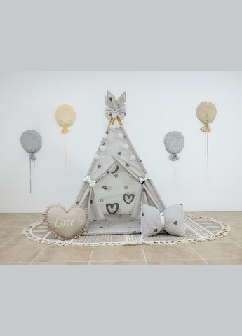 Палатка Вигвам для детей Love is. Полный комплект No Brand (316257100)