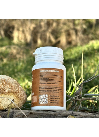 Ежовик гребенчатый 120 таблеток Лесовик Лісовик (364210546)