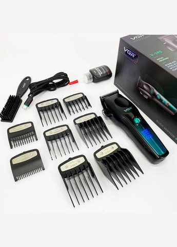 Акумуляторна машинка для стрижки V-195 GREEN VGR (364665471)