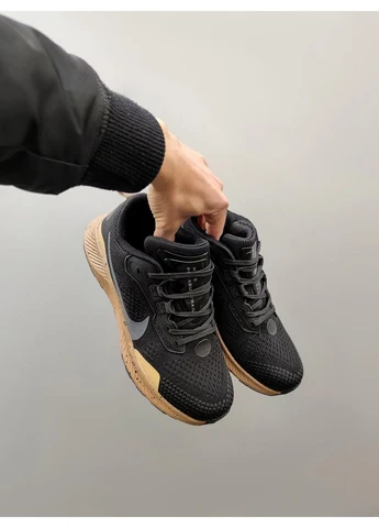 КРОСІВКИ ЖІНОЧІ NIKE PEGASUS TRAIL 3 BLACK BROWN НАЙК ПЕГАСУС ТРЕІЛ No Brand чорні демісезони (368869503)