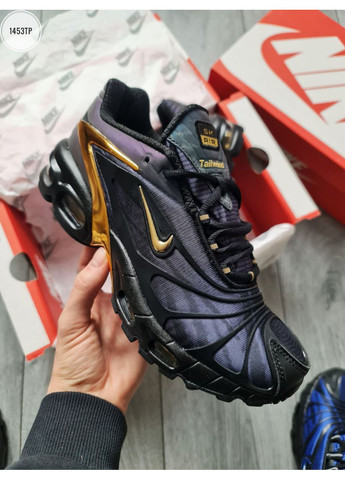 Чорні Осінні кросівки чоловічі nike air max tailwind 5 x skepta black / gold найк аір макс теілвінд No Brand