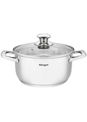 Кастрюля Grey line 4,2 л с крышкой 22 см RG-2022-22 Ringel (389068145)
