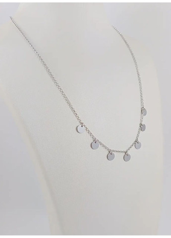 Срібне кольє "Монетки" CL22039-м3 Shatlen Кольє (361971090)