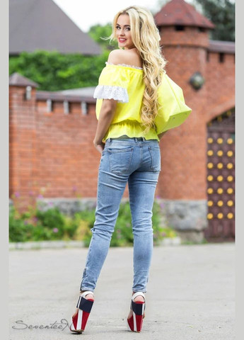 Жовта блуза Seventeen