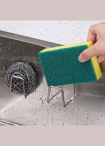 Держатели для кухонной губки-мочалки в раковину grey No Brand (342099174)