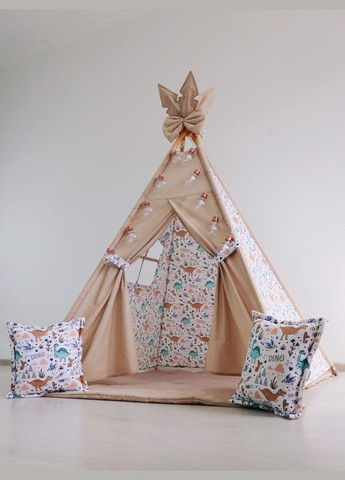 Дитячий вігвам Динозаврики. Повний комплект! No Brand (316256824)