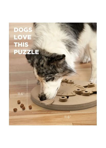 Іграшка для собак інтерактивна "Ребус" бежева (0700603673372) Nina Ottosson інтерактивна &quot;Ребус&quot; бежева (366869270)