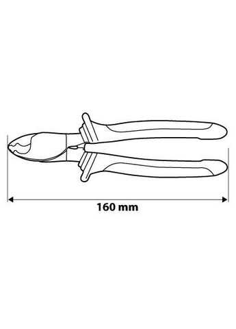 Кабелерiз (160 мм) різак для мідних та алюмінієвих кабелів (22580) Neo Tools (315632448)