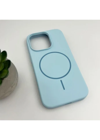 Чехол для смартфона Cosmic для Apple iPhone 15 Pro Max 45, Sky Blue (SilMag15PM-45) No Brand Silicone Case Magnetic (383133666)