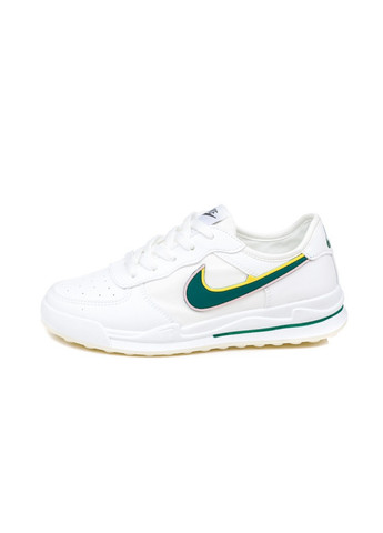 Білі всесезонні кросівки Fashion A05 біл/зелен (35-40)