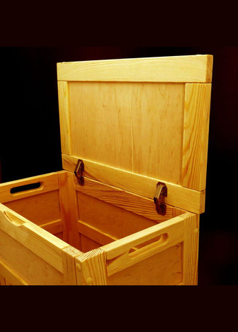 Корзина для белья из дерева Чонбури 60 карри (КЗБ-600503) No Brand (328293472)