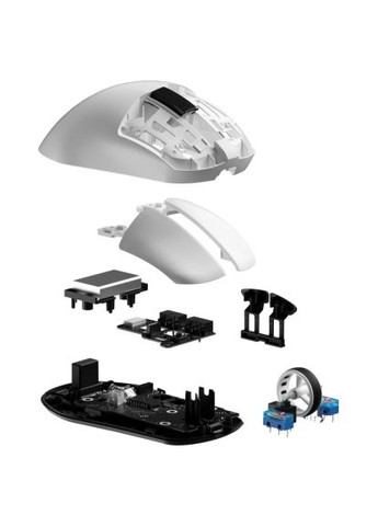 Мишка (GM023W) GAMEPRO Asgard Thor Wireless/Bluetooth/USB White (366693675)