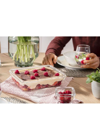 Форма універсальна з кришкою MasterSeal glass 0.7 л (N1040610) Tefal (351855456)