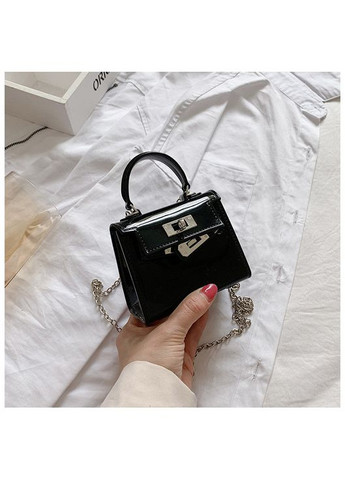 Дитяча маленька сумка 10448 крос-боді на ремінці чорна No Brand (314455160)