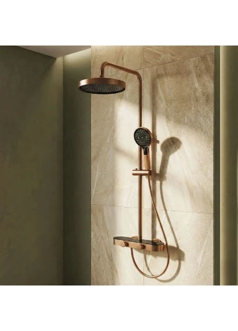 Душевой гарнитур CREO BRUSHED COPPER Rea (401877498)