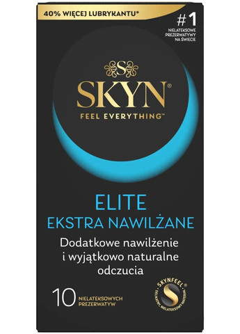 Презервативы Elite Extra Lubricated 10 шт SKYN (343052650)