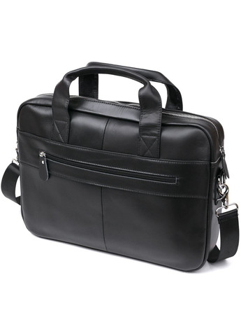 Сумка чоловіча шкіряна через плече 20680 Чорний Vintage (302008886)