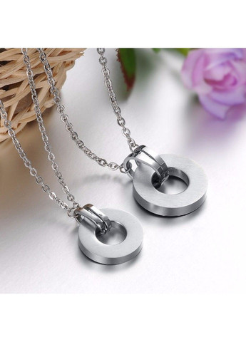 Парные кулоны с гравировкой из нержавеющей медицинской стали PP-023 No Brand (299340353)