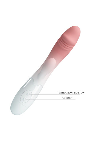 Вибратор-кролик Snappy с реалистичной головкой,, 19 х 3.2 см Pretty Love (361669996)