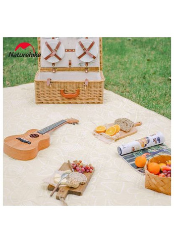 Туристичний килимок (6975641885498) Naturehike CNH22DZ025 270 х 395 бежевий принт (366106175)