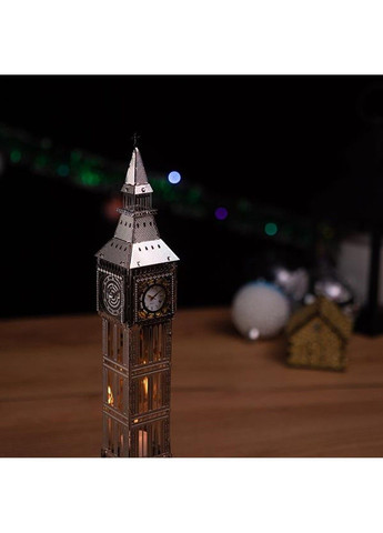 Колекційна модель-конструктор The Great Bell Годинникова вежа Біг-Бен настільний годинник (MT077) Metal Time (331298713)