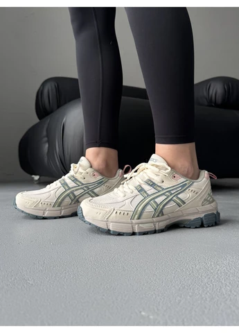 Зелені кросівки чоловічі asics gel-kahana 8 sp cream teal green асікс гель кахано 8 зелені демісезон No Brand