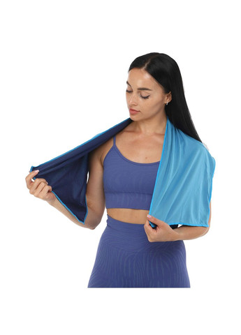 Комплект рушників спортивних охолоджувальних COOLING TOWEL (4шт) B-ECT (мікрофібра, водонепроникний, чохол EVA, р-р 4monster комбінований