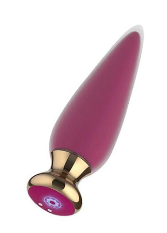 Анальна пробочка 10 режимів вібрації, з керуванням від смартфона No Brand (339864825)