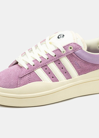 Кросівки жіночі Adidas Campus x Bad Bunny Purple Cream | Адідас Кампус Бед Банні фіолетові No Brand фіолетові демісезони (332985940)