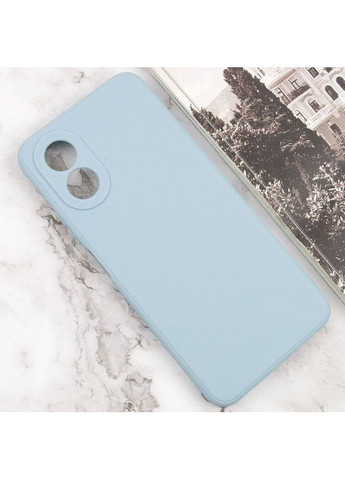 Силіконовий чохол Candy Full Camera для Oppo A58 4G Блакитний Epik (372164294)