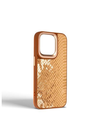 Чехол для мобильного телефона (ARM76794) Harder Snake Pattern Apple iPhone 15 Pro Beige (357491288)