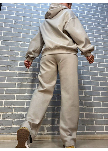 Костюм женский A-N 2742 худые с капюшоном брюки вышивка на резинке со швом - стрелкой No Brand (304291729)