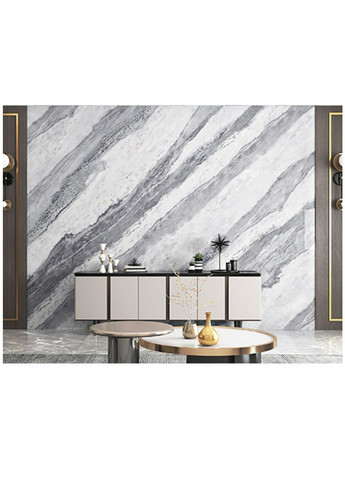 Самоклеящаяся виниловая плитка набор (6 рулонов) 3600х2800х2мм Серый мрамор SW-00001447 Sticker Wall (315790573)